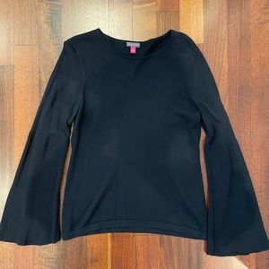 Vince Camuto Bell Sleeve Ribbed Sweater